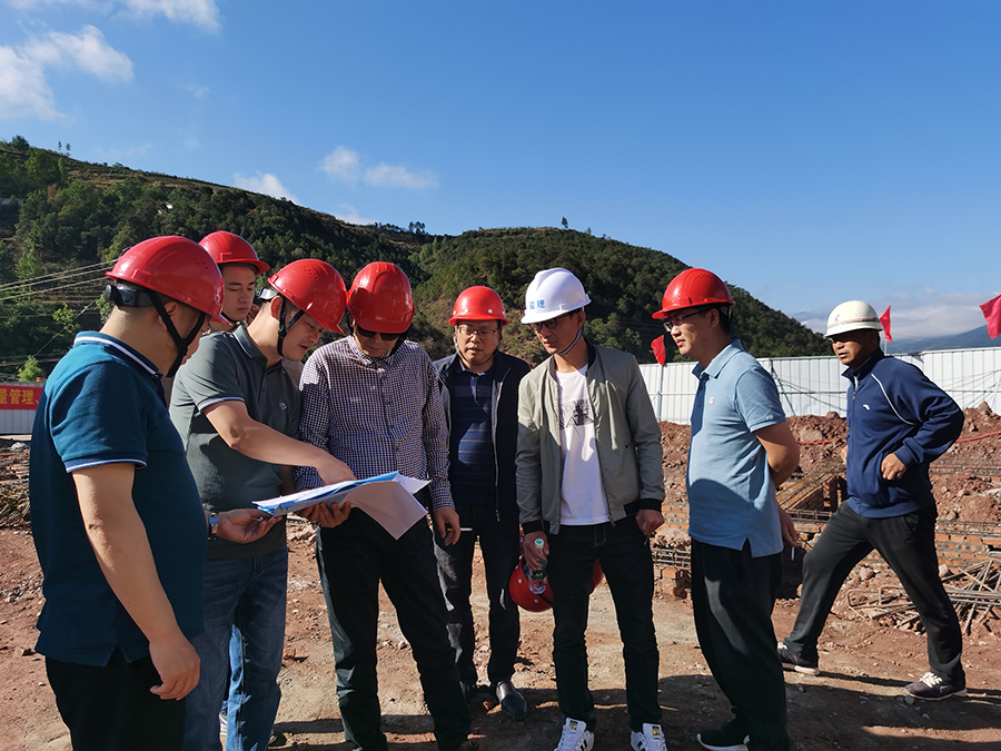 喜德县贺波洛乡现场查看设计图